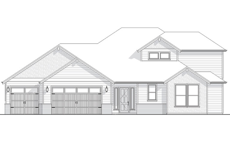 Rendering of home at Columbia Palisades built by Glavin Homes