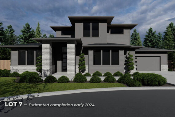Martin Meadow Lot 7 spec home rendering by Glavin Homes
