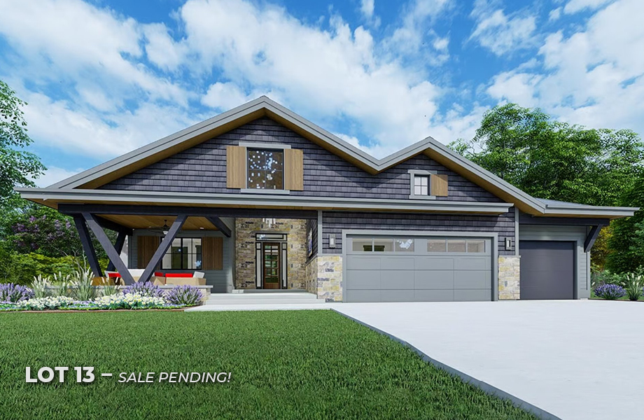 Martin Meadow Lot 13 home exterior rendering